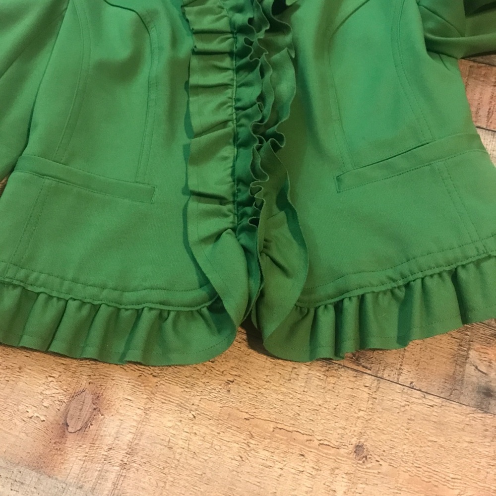 NWOT INC Ruffled Blazer - Picture 3 of 8